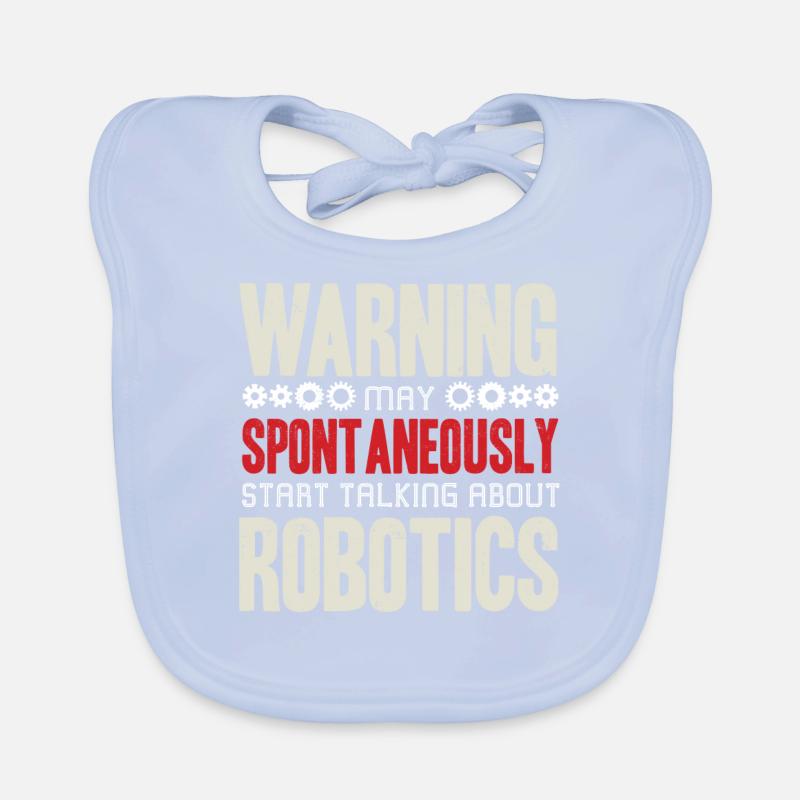 Robotics, Robotics Engineer Organic Baby Bibs