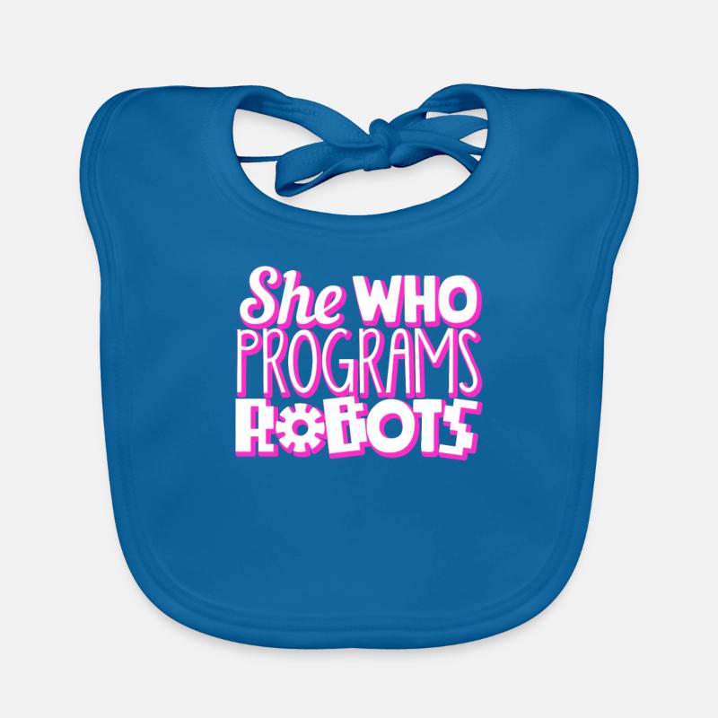 Robotics, Robotics Engineer Organic Baby Bibs