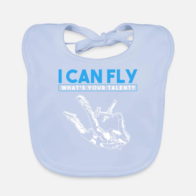 Parachutisme, Parachutisme Bavoir bio Bébé