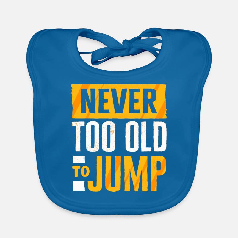 Skydiving, Skydiving Organic Baby Bibs