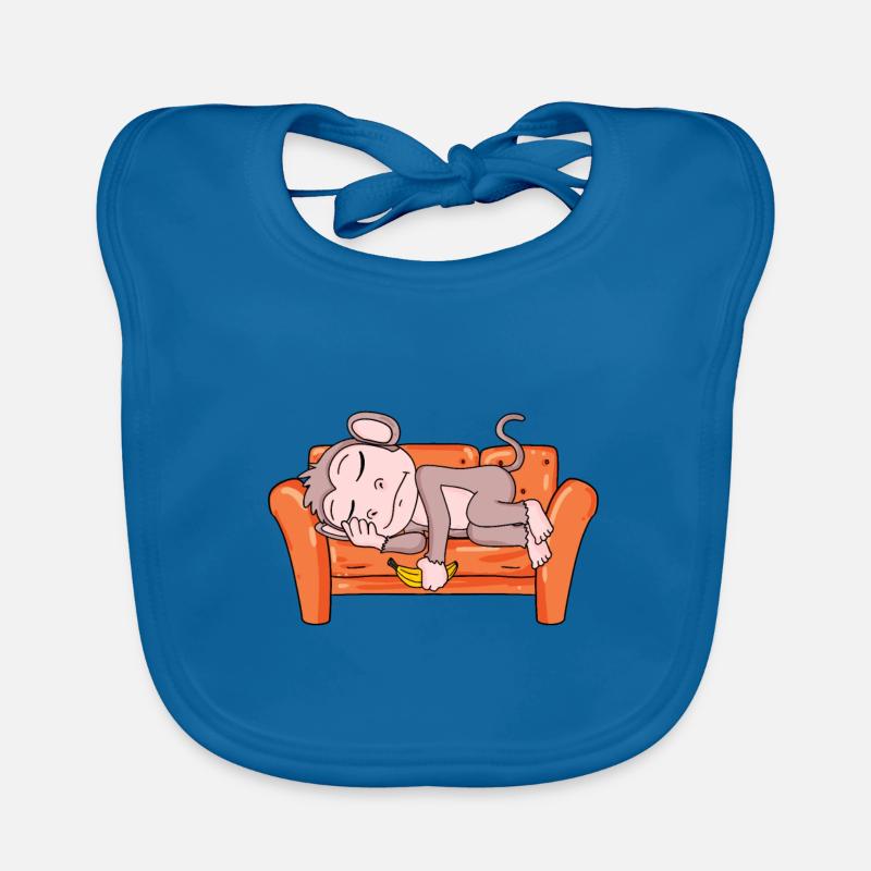 Monkey Organic Baby Bibs