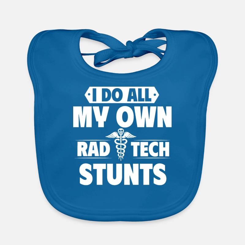 RAD technology, radiologist Organic Baby Bibs