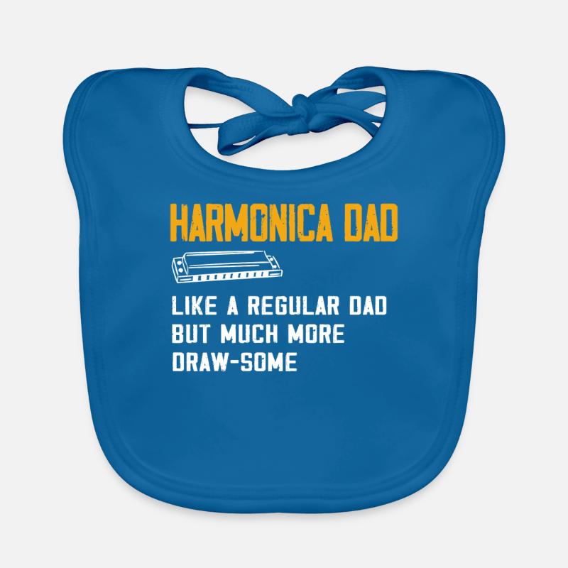Harmoniciste, Unny harmonica Bavoir bio Bébé