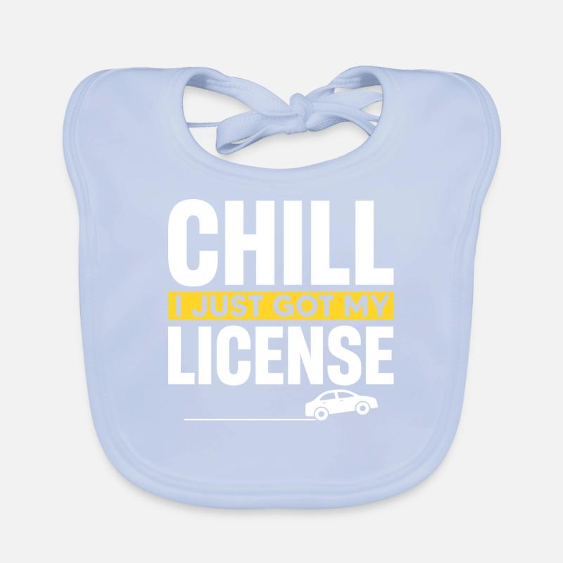 Führerschein Baby Bio-Lätzchen