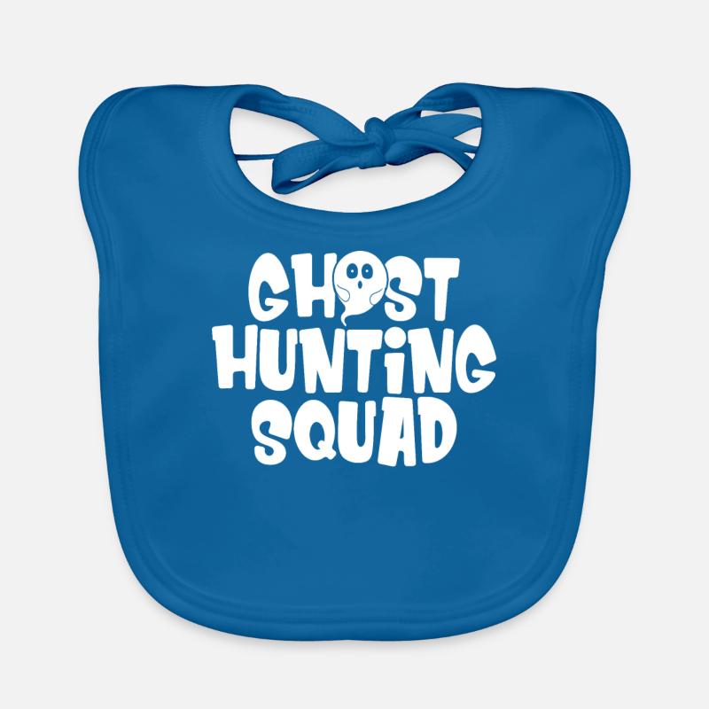 Ghost hunters, ghosts, ghosts, ghost hunting Organic Baby Bibs