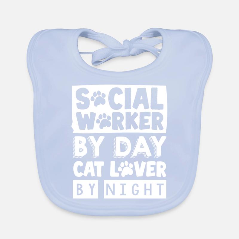Social worker Organic Baby Bibs