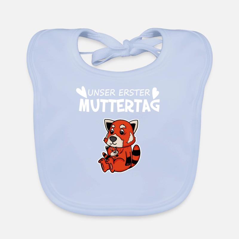 Muttertag - erster Muttertag Geschenk Baby Bio-Lätzchen