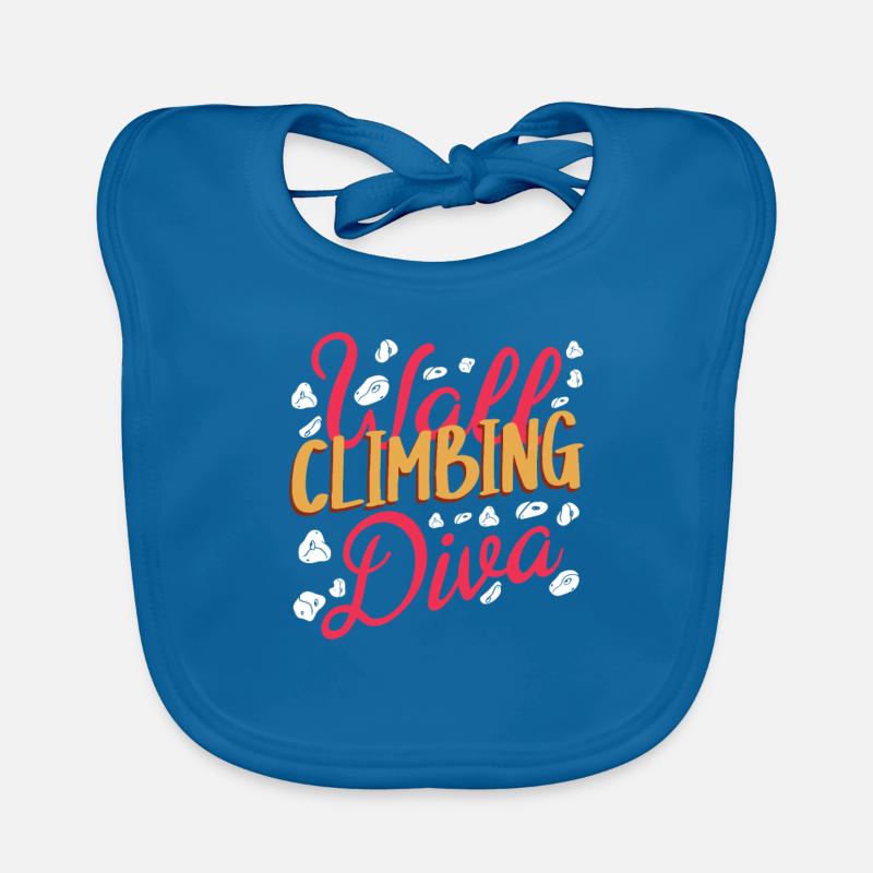 Wall climbers, wall climbers Organic Baby Bibs