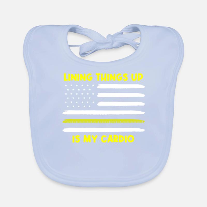 Floorers, tilers, tilers Organic Baby Bibs
