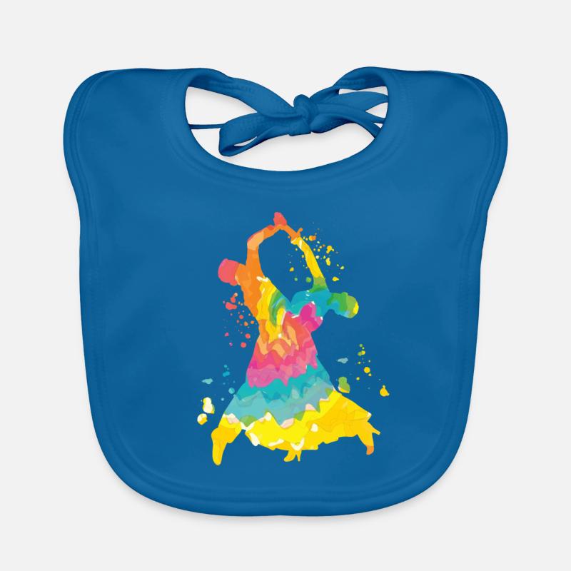Tango Slow Fox Ballroom Dances Organic Baby Bibs