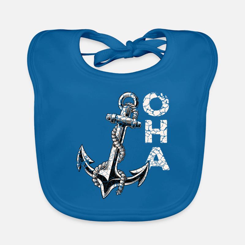 Oha Anker North German Panic Attack Organic Baby Bibs