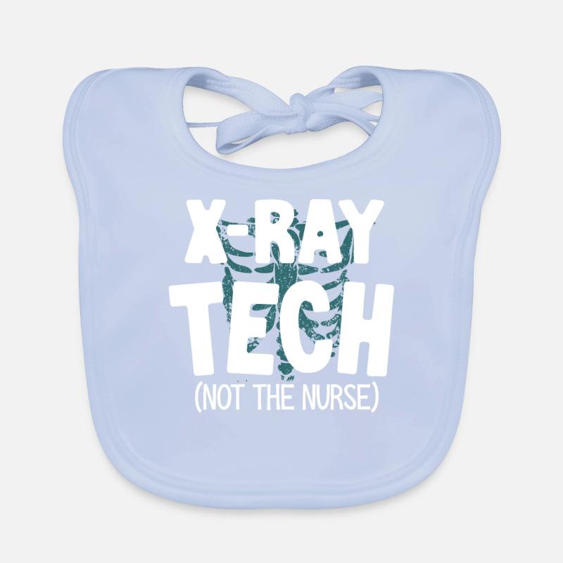 Xray Tech, Xray Technician Organic Baby Bibs