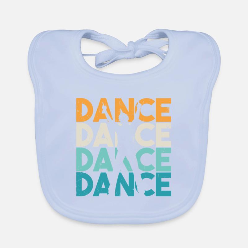 Dance Dancer Gift Organic Baby Bibs