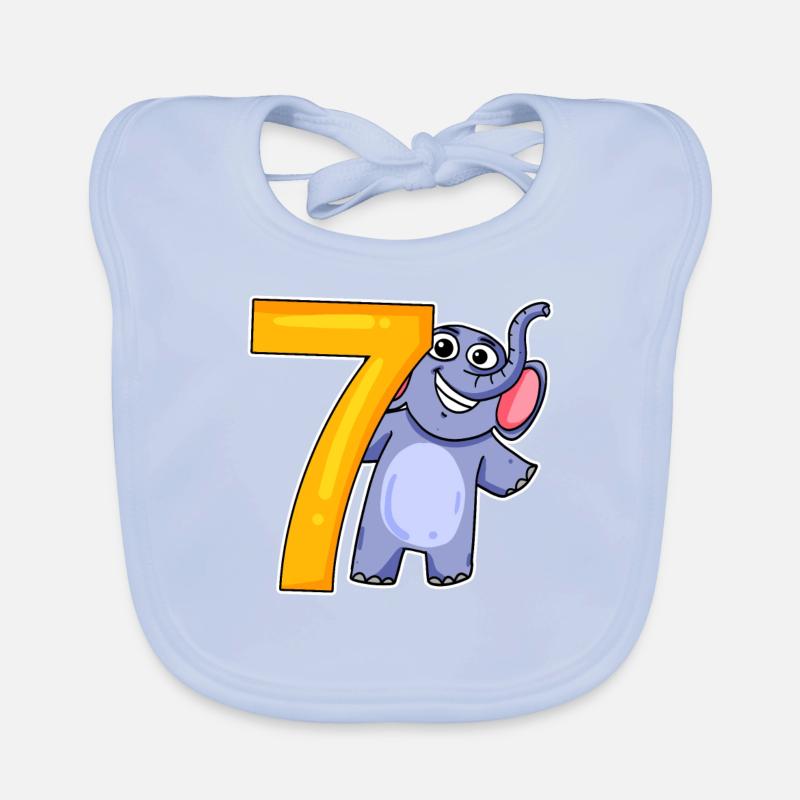 sette - 7 Bavaglino ecologico per neonato