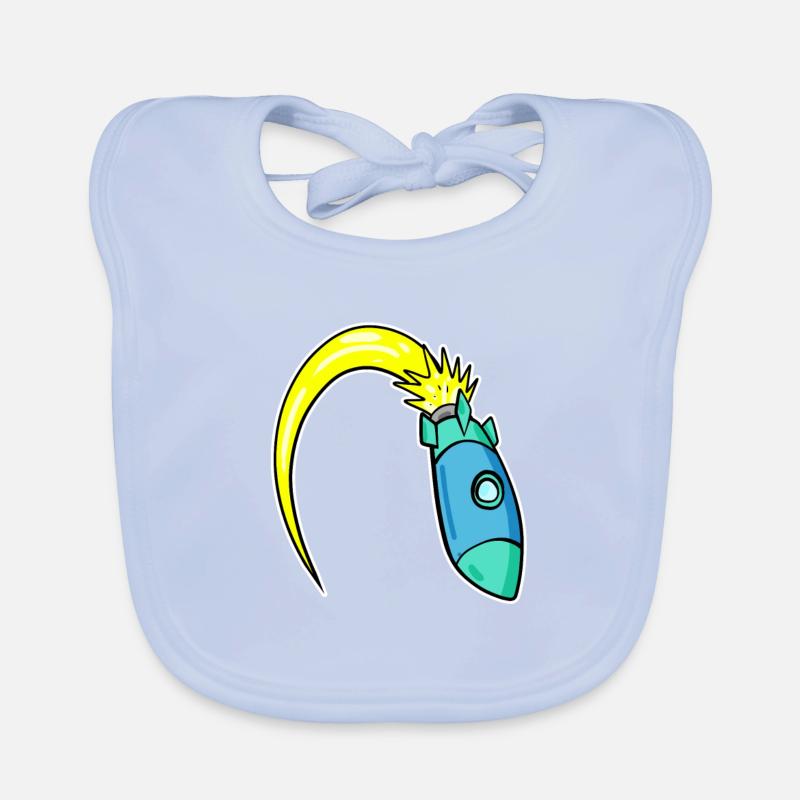 Rocket Organic Baby Bibs