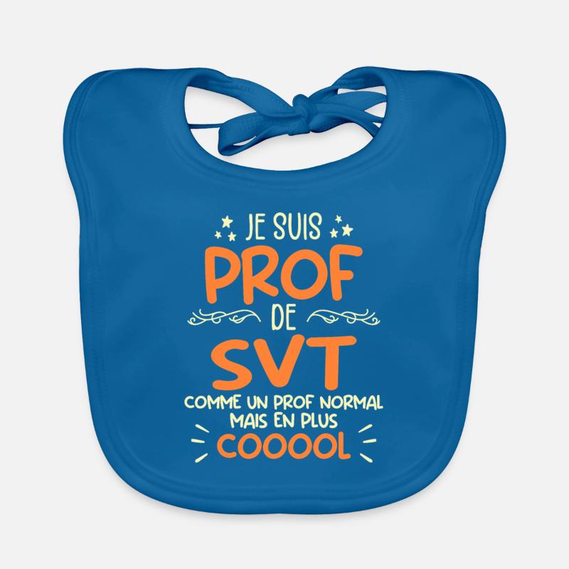 Prof de SVT super cool Bavoir bio Bébé