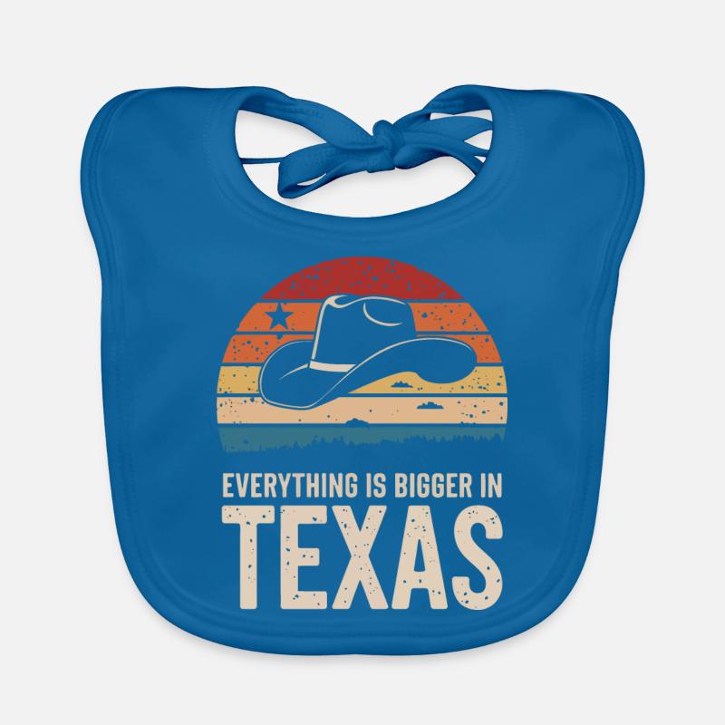 Texas State Texaner Texas Baby Bio-Lätzchen