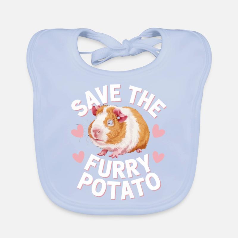 Guinea pig Organic Baby Bibs