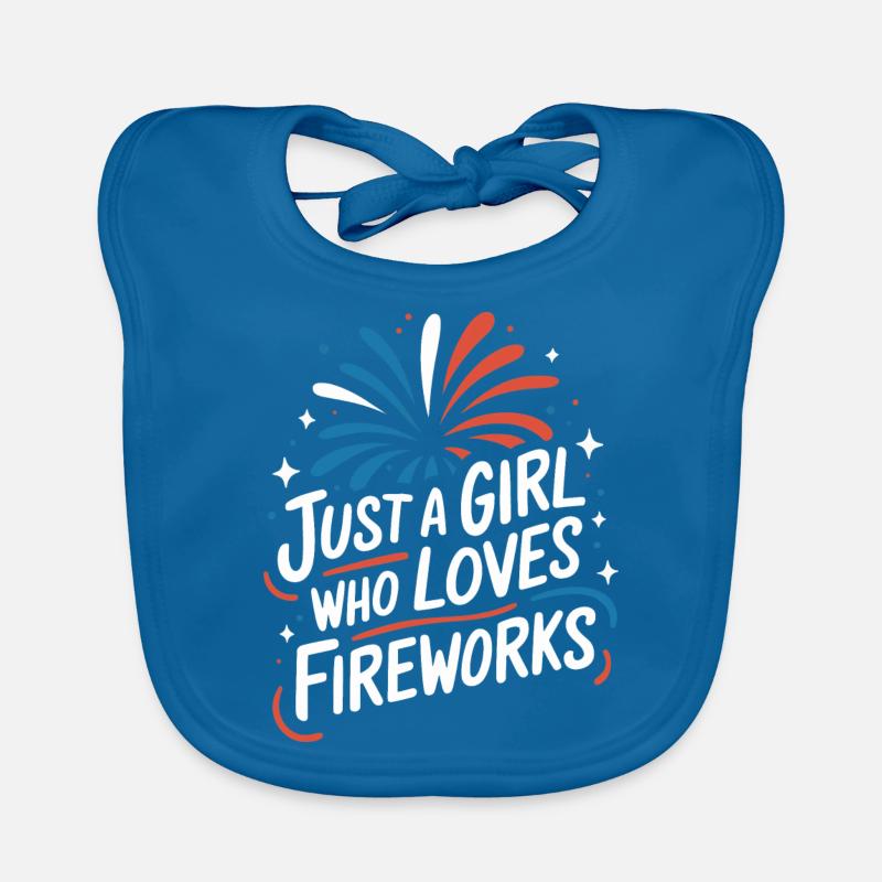Pyrotechnics Fireworks Pyrotechnics Organic Baby Bibs
