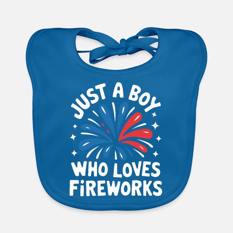 Pyrotechnics Fireworks Pyrotechnics Organic Baby Bibs