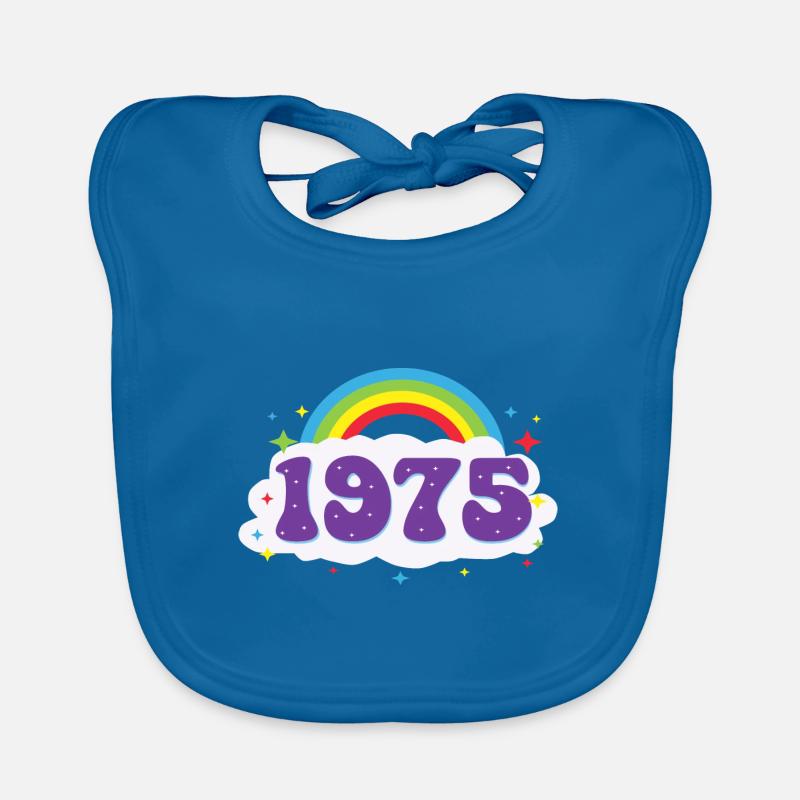 1975 Rainbow Baby Bio-Lätzchen