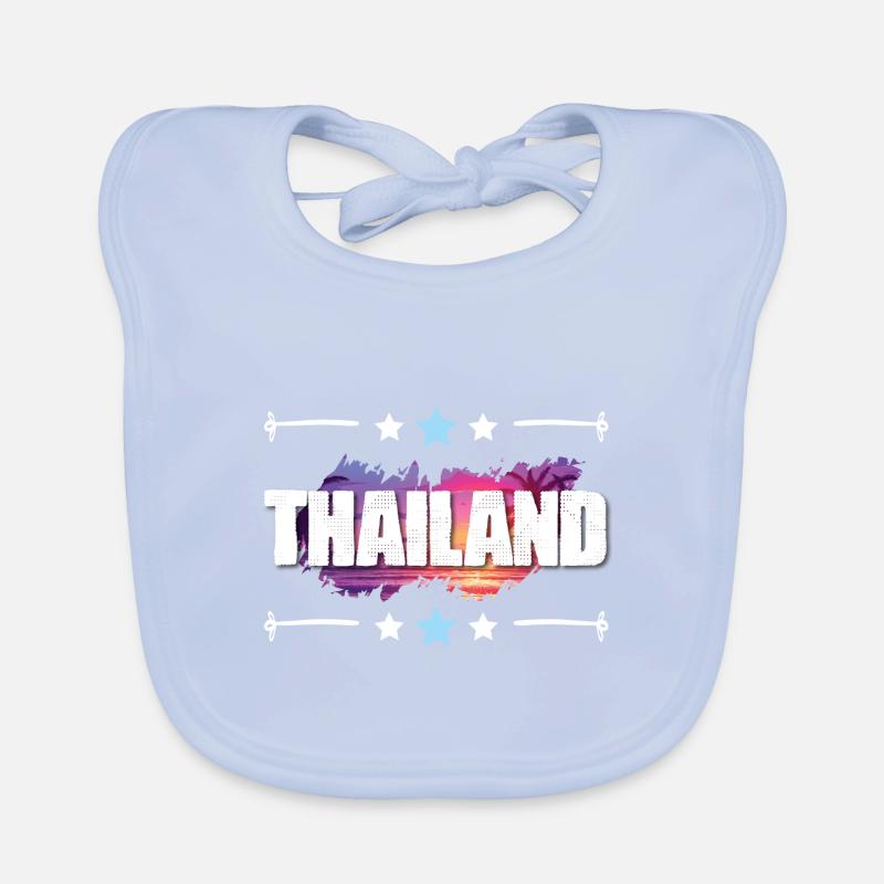 Thaïlande Bavoir bio Bébé