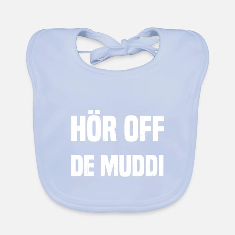 HÖR OFF DE MUDDI Baby Bio-Lätzchen
