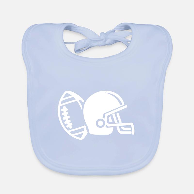Voetbal helm Bio-slabbetje voor baby's
