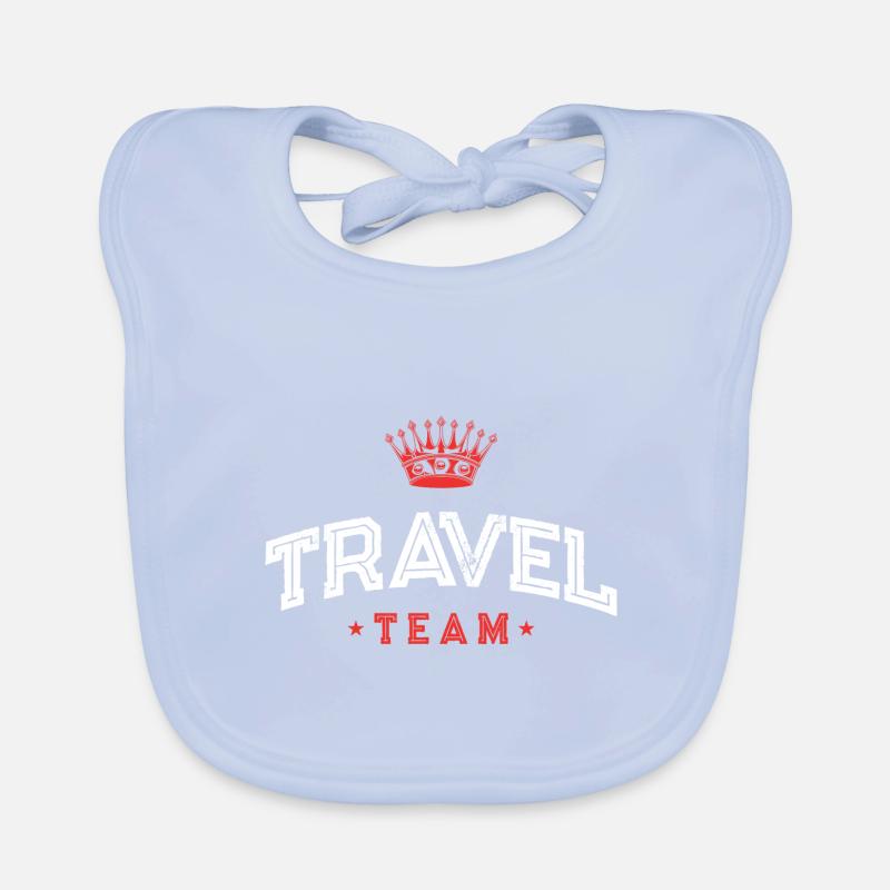 Équipe de voyage Bavoir bio Bébé