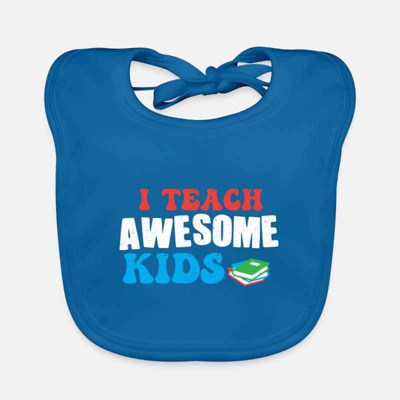 Enseignant Enseignant Enseignant école primaire Enseignant d’école Bavoir bio Bébé