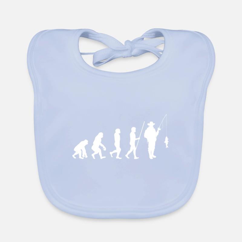 Évolution du pêcheur Bavoir bio Bébé