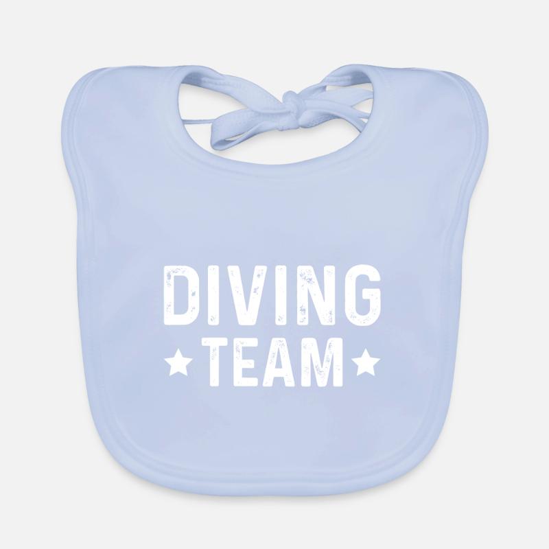 Diving Team Baby Bio-Lätzchen