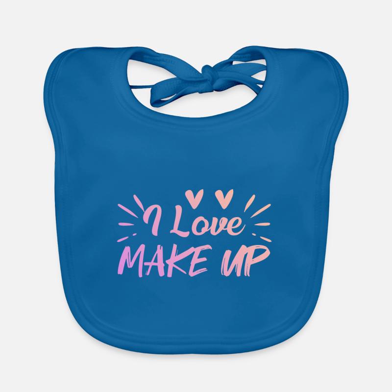 Ich liebe Make up Baby Bio-Lätzchen