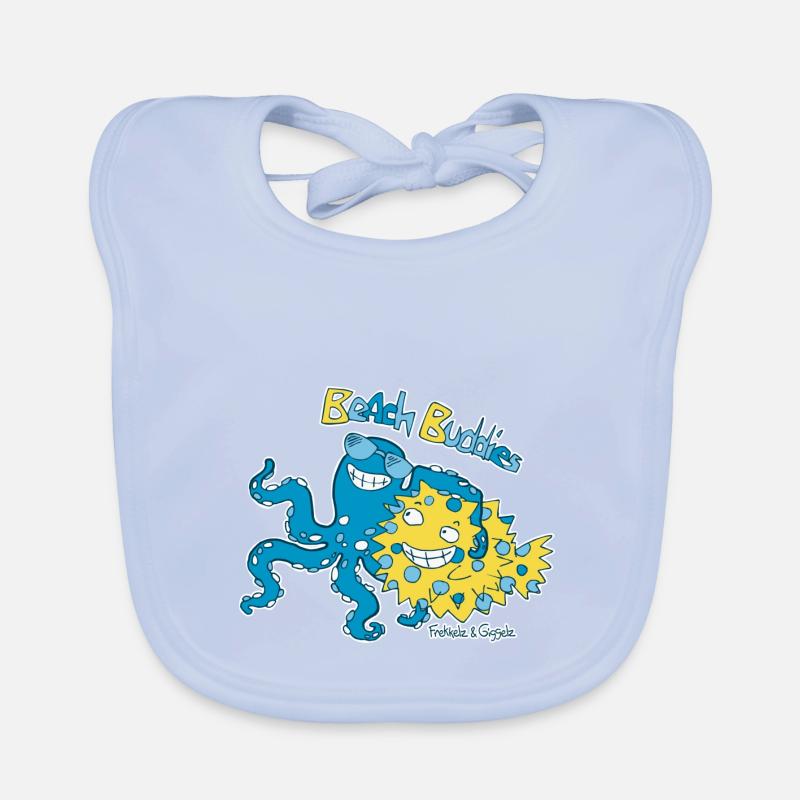 Copains de plage Bavoir bio Bébé