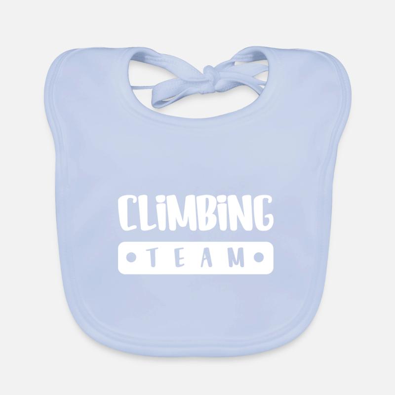 Climbing Team Baby Bio-Lätzchen