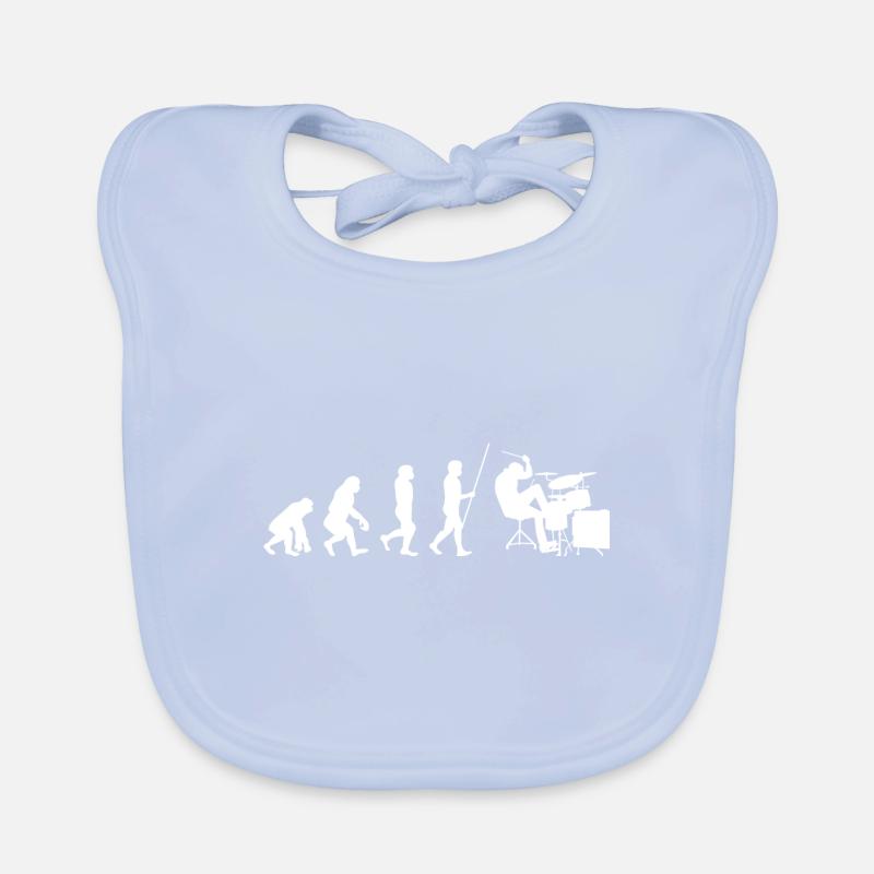 Évolution du batteur Bavoir bio Bébé