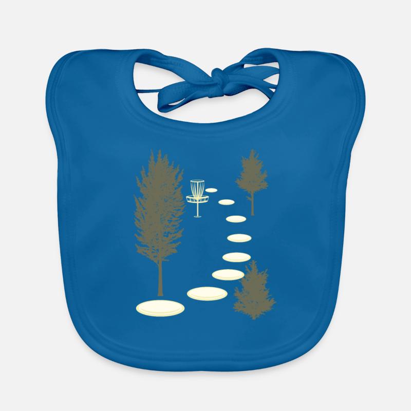 Disc Golf Into Woods Disc Golf Discs Golfing Frisb Baby Bio-Lätzchen