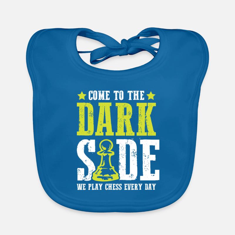 Chess chess Organic Baby Bibs