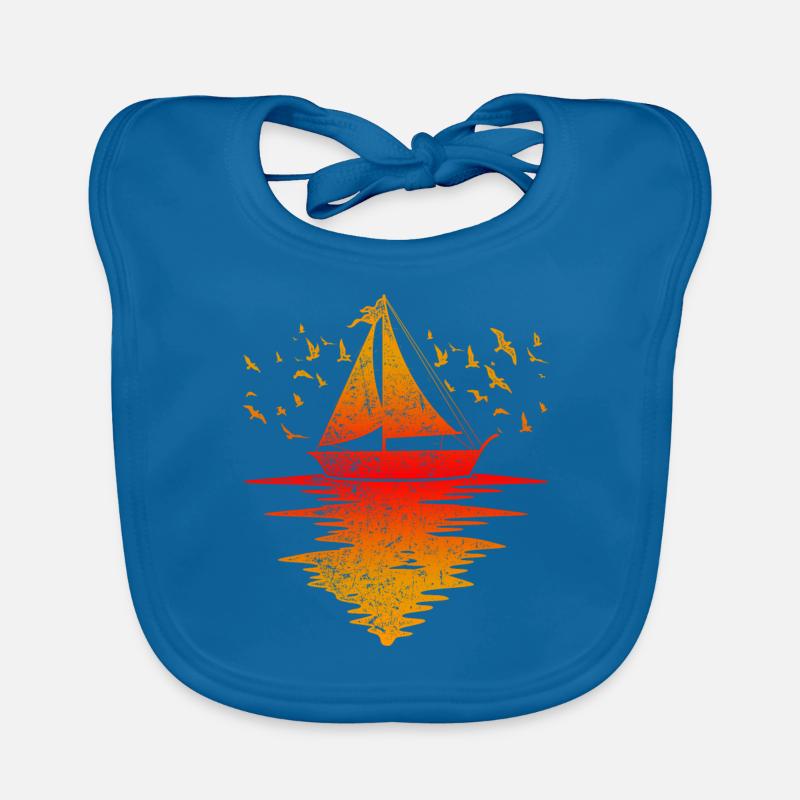 Sailing Organic Baby Bibs