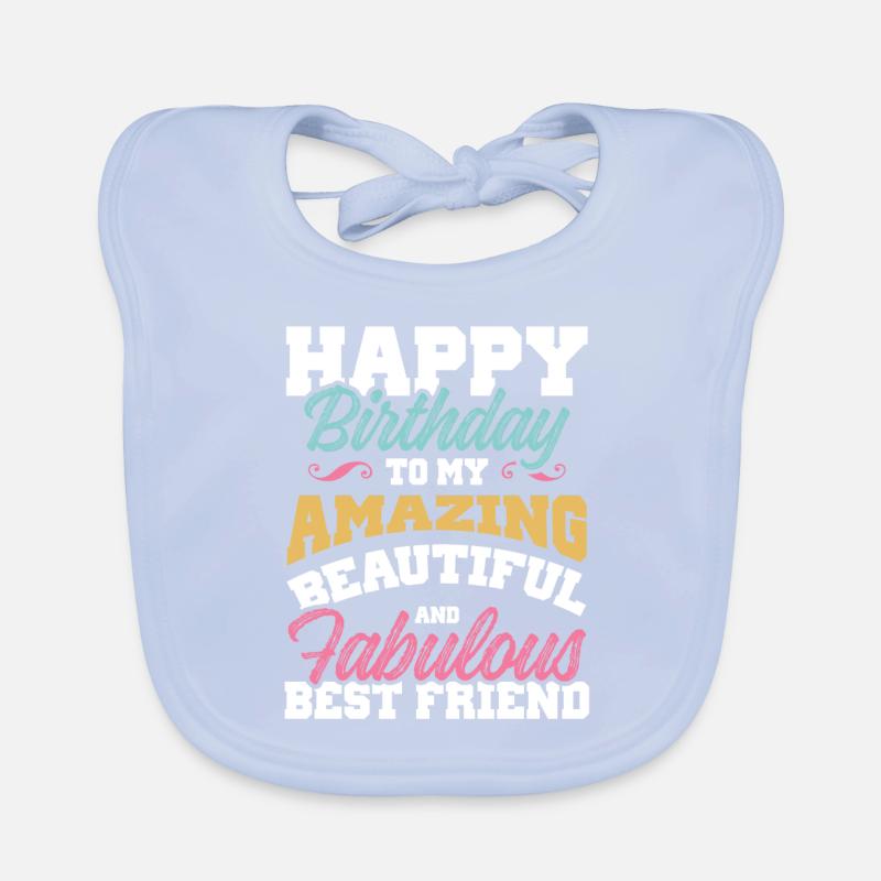 geburtstag feiern Baby Bio-Lätzchen