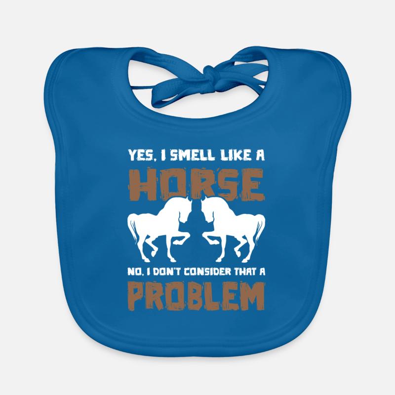 cheval cheval plus drôle Bavoir bio Bébé