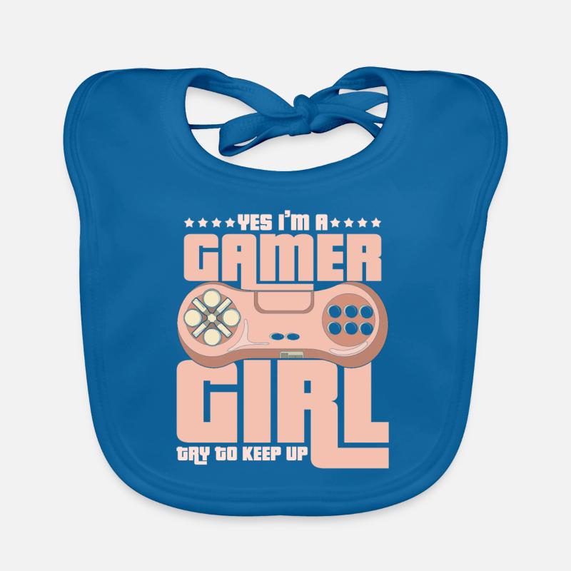 Gaming Organic Baby Bibs