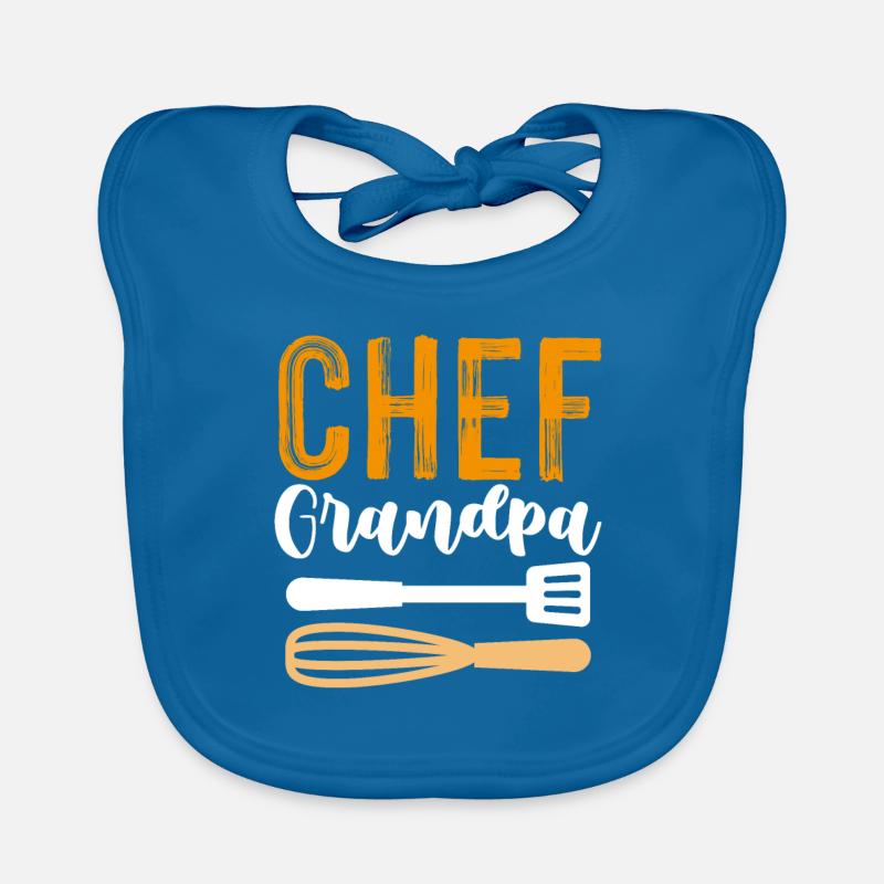 chef chef grand-père Bavoir bio Bébé