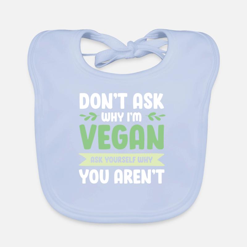 végétalien végétalien Bavoir bio Bébé