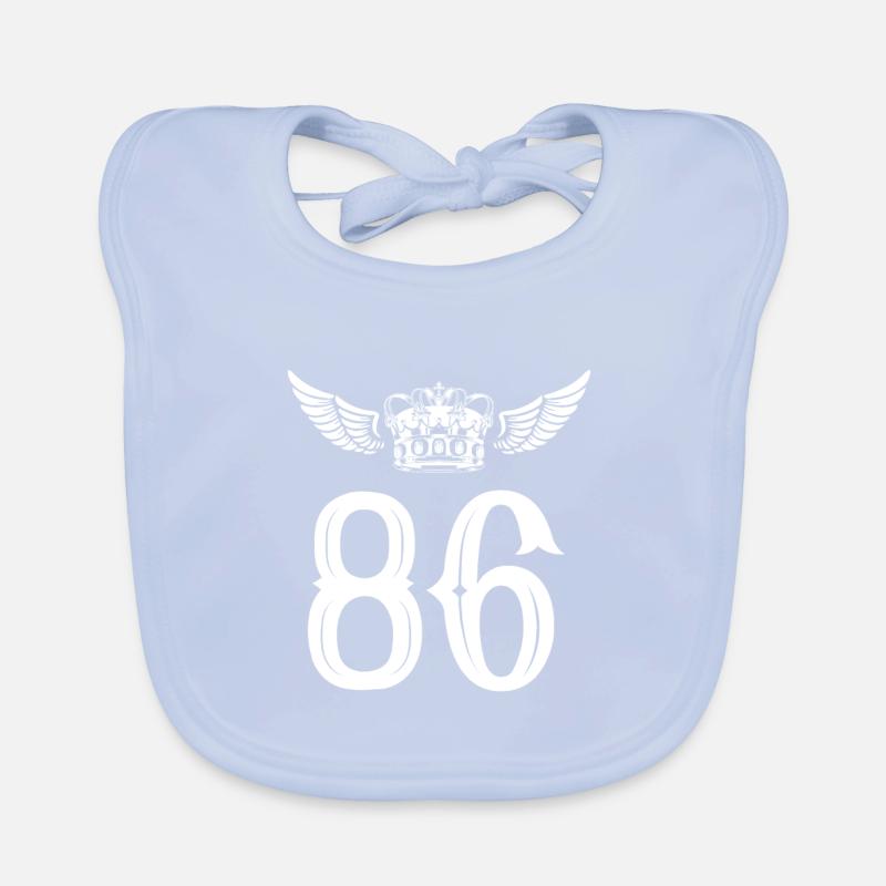 86 Couronne numérique Bavoir bio Bébé