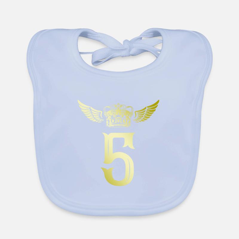5 Couronne numérique Bavoir bio Bébé