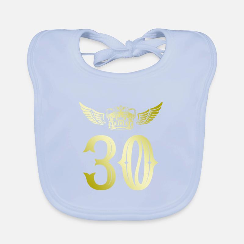 30 Couronne numérique Bavoir bio Bébé