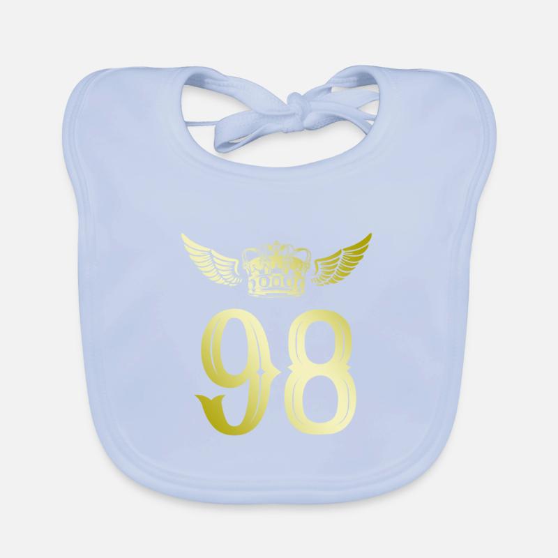 98 Couronne numérique Bavoir bio Bébé