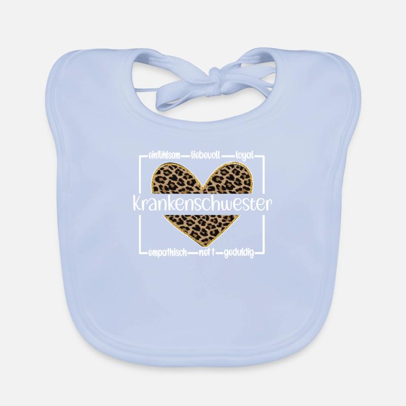 Beste Krankenschwester Krankenpflegerin Geschenk Baby Bio-Lätzchen