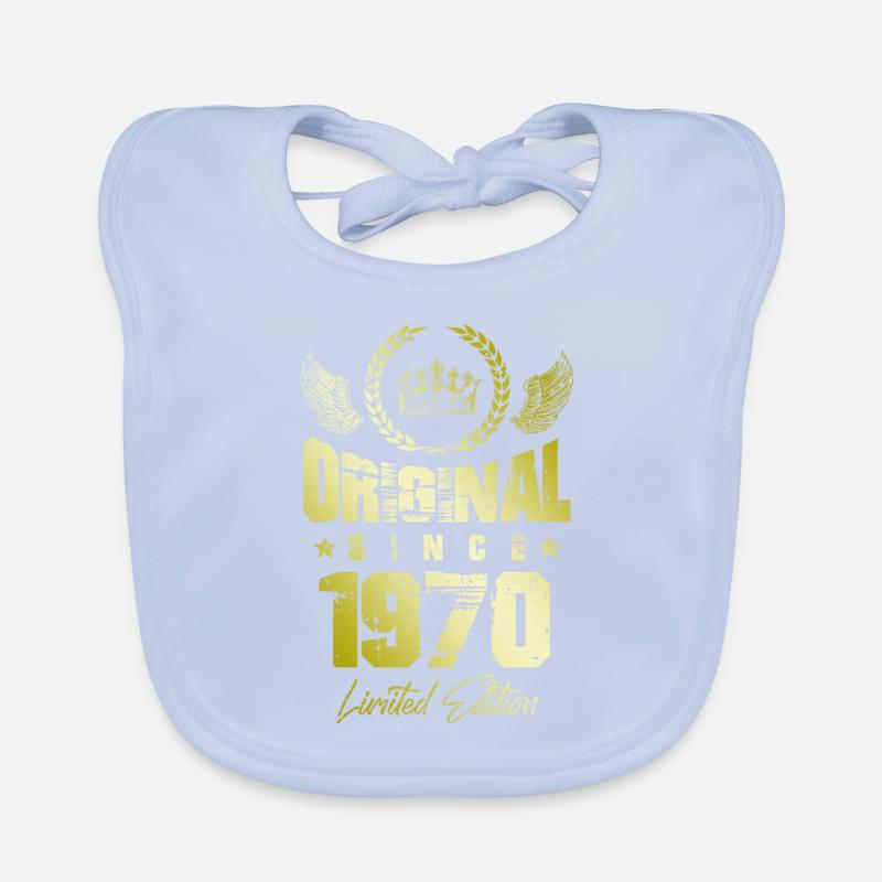 1970 limited edition Organic Baby Bibs